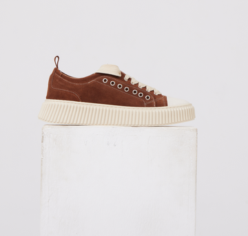 Sneaker Fluted Suede – Asensyo