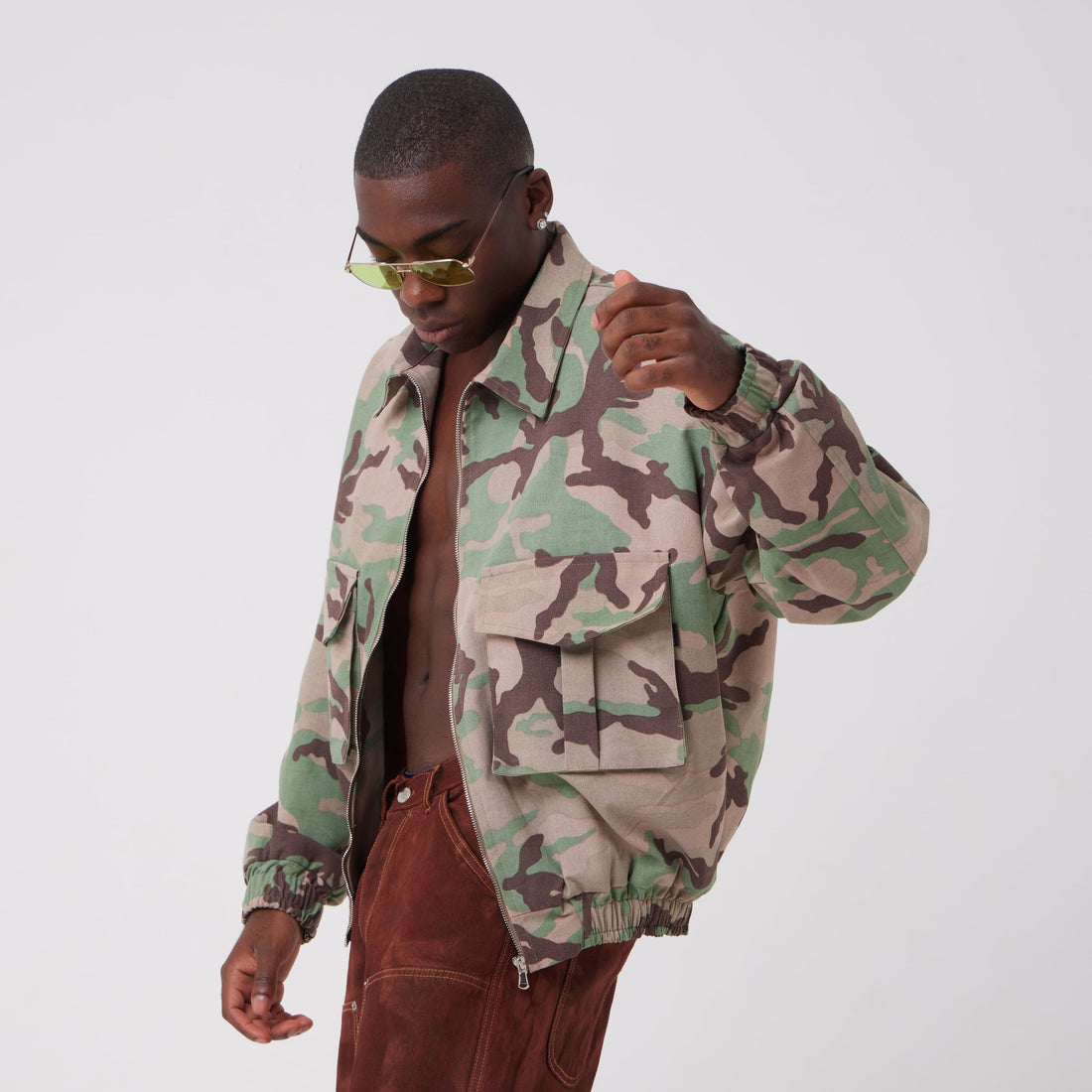 Giacca Utility Camo – Asensyo