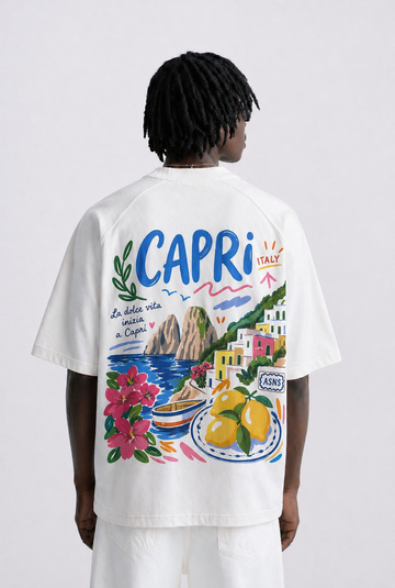 TS 04 CAPRI  T-SHIRT OVERSIZE  -city drip collection-
