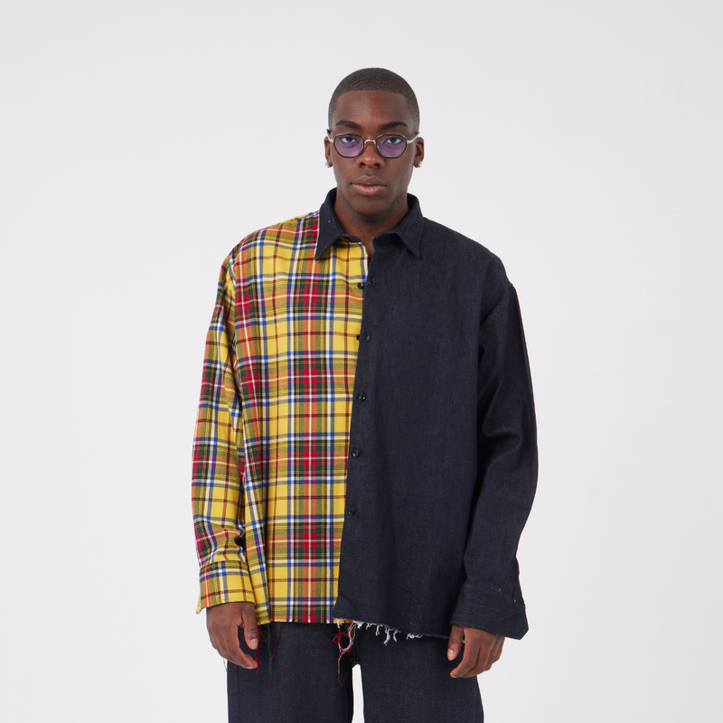 Camicia Half & Half – Asensyo