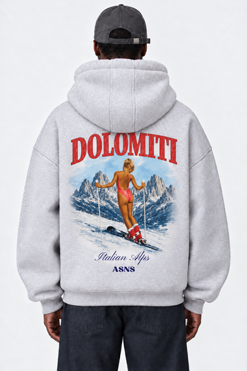 Felpa Hoodie Oversize Dolomiti