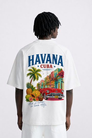 TS 04 HAVANA  T-SHIRT OVERSIZE  -city drip collection-
