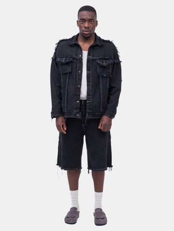 JACKET DESTROYED BLACK