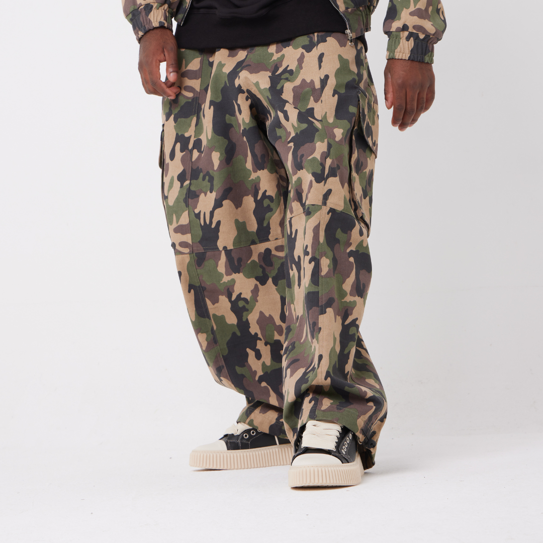 Cargo Camo Wide – Asensyo