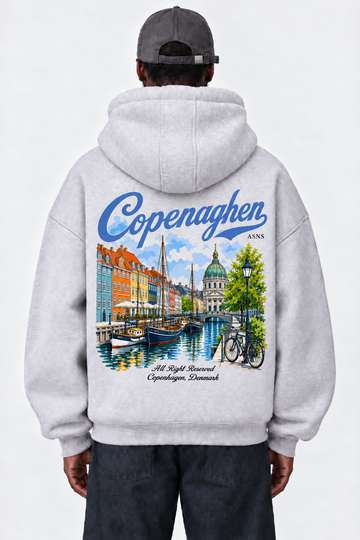 Felpa Hoodie Oversize Copenhagen