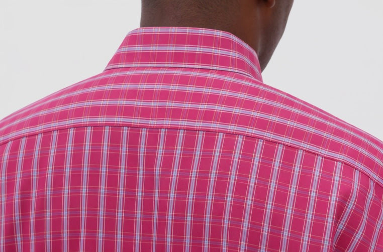 CAMICIA DOUBLE WEAR GRID PINK