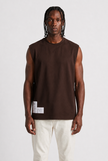Canotta Oversize Moro Uomo in Cotone Premium