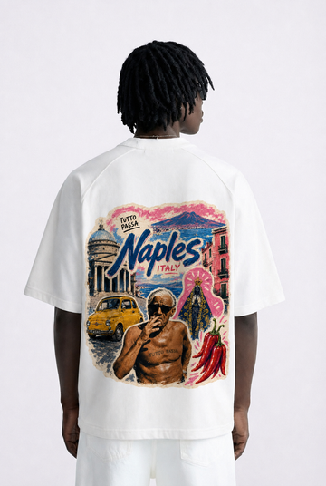 TS 04 NAPLES  T-SHIRT OVERSIZE  -city drip collection