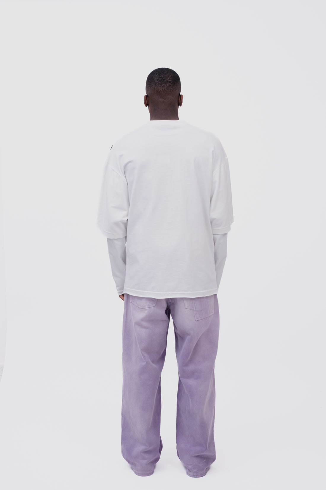 LONGSLEEVE LAYERED WHITE