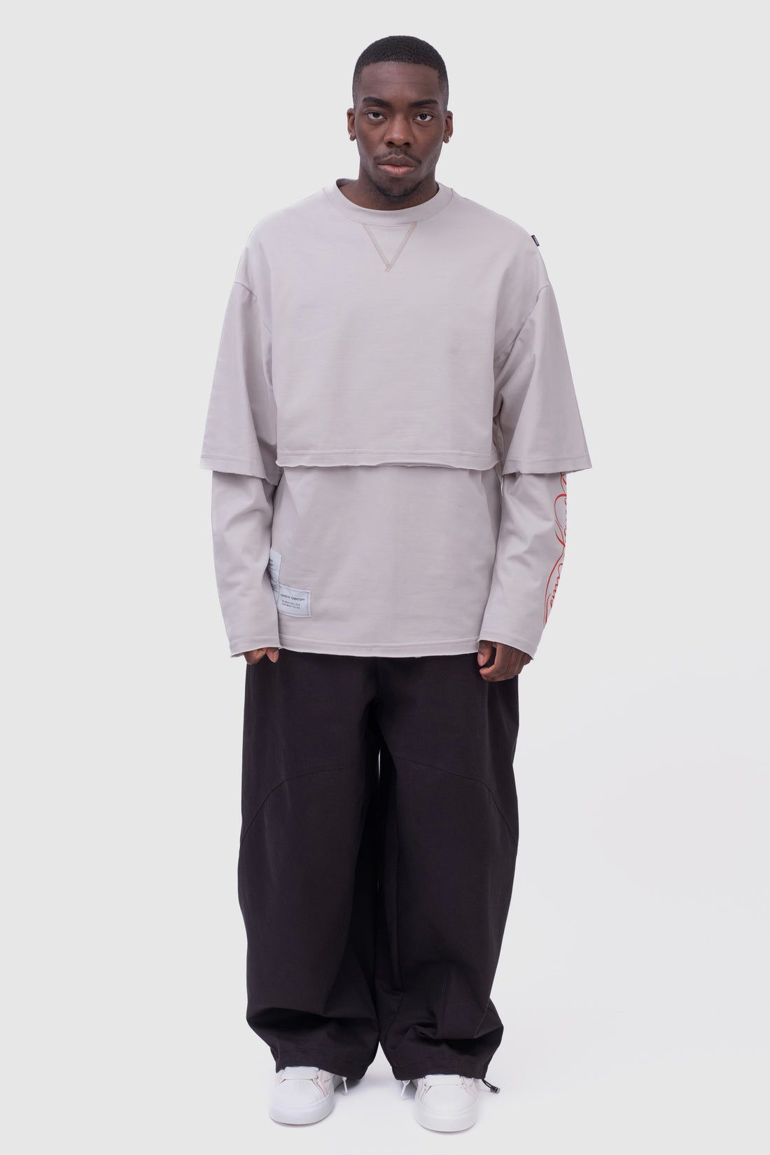 LONGSLEEVE LAYERED  ICE
