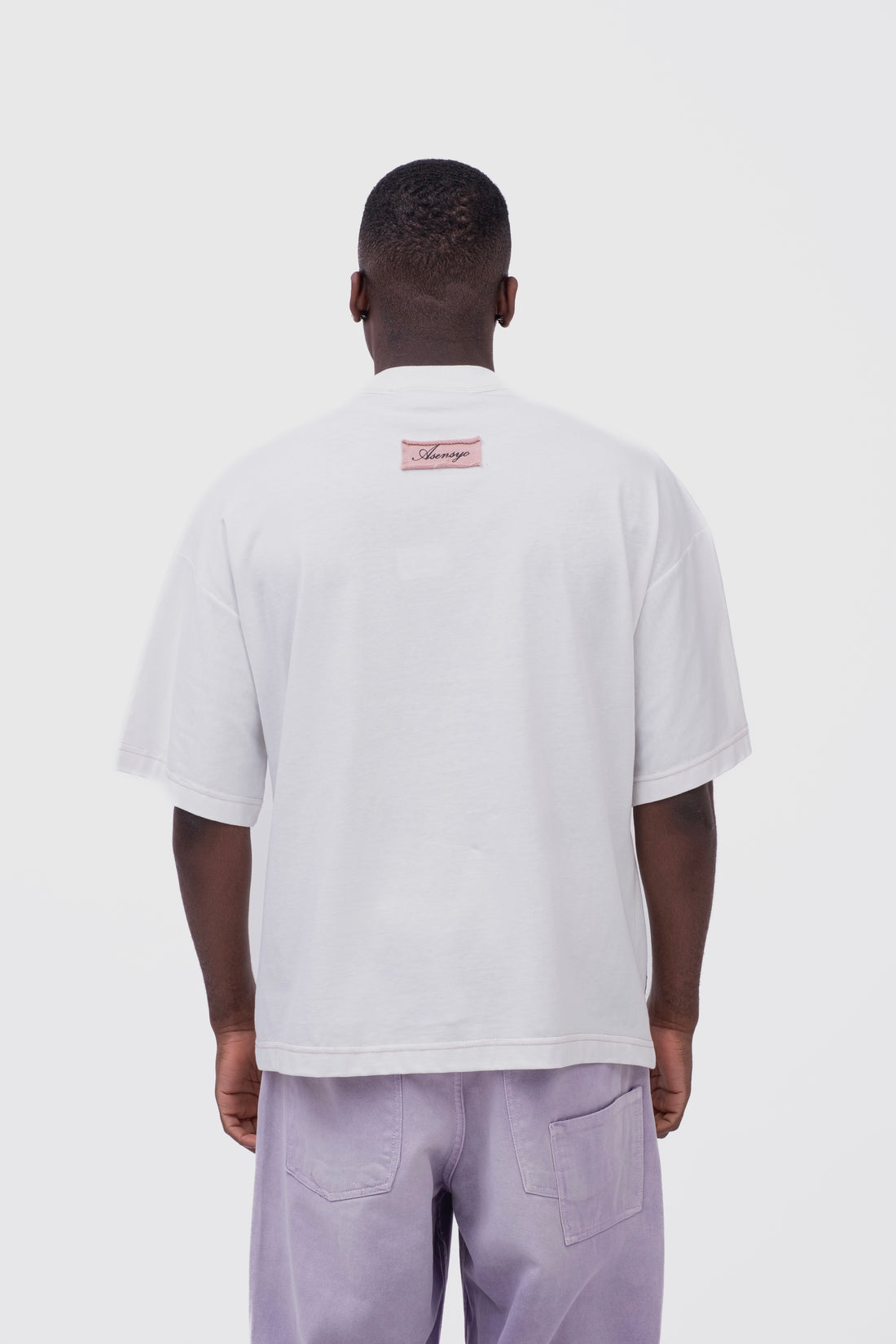 T-SHIRT OVERSIZE CROP WHITE