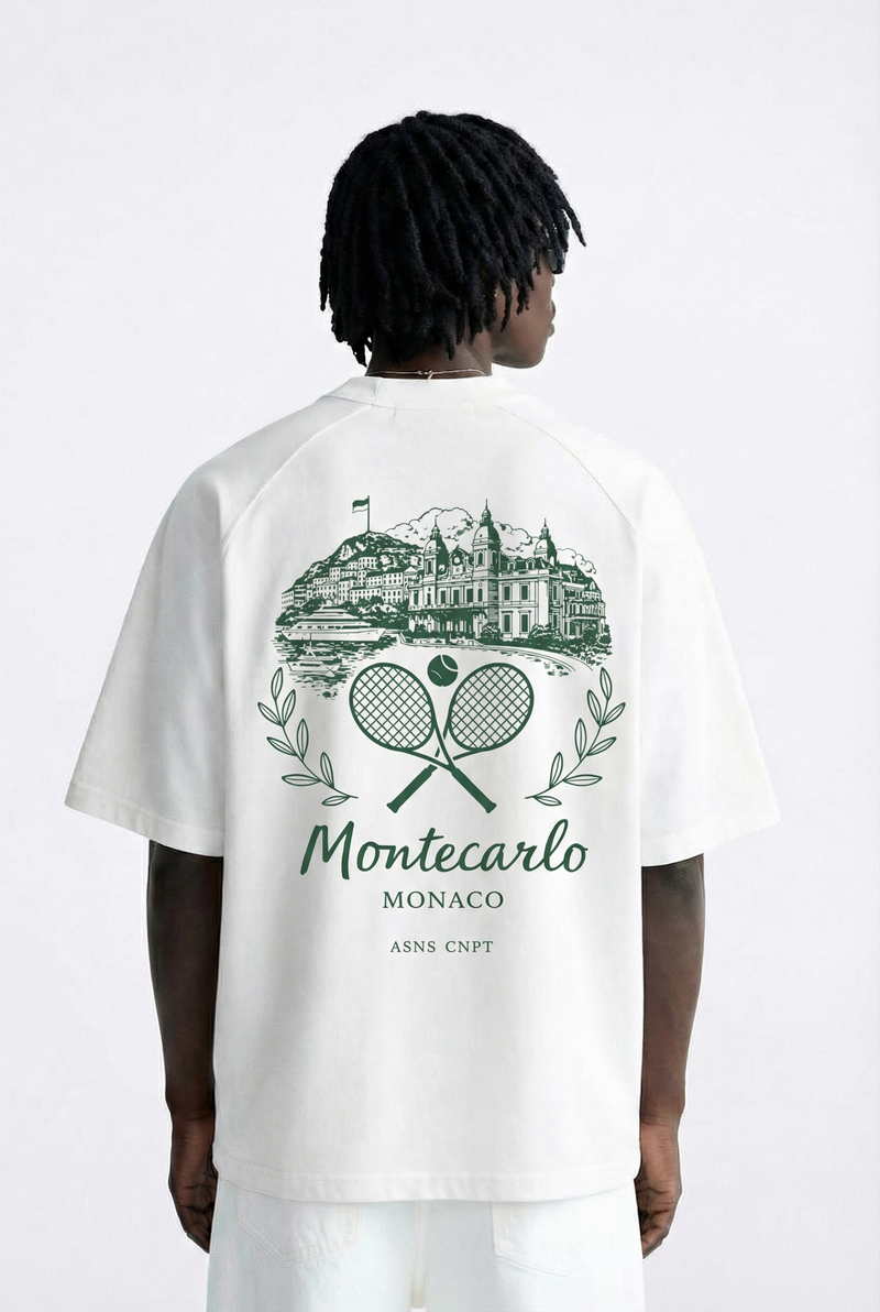 T-SHIRT OVERSIZE MONTECARLO  -city drip collection-