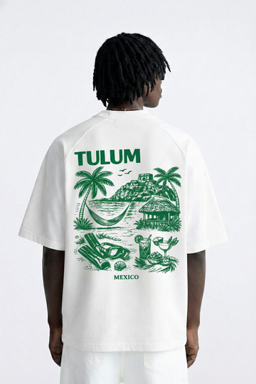 T-SHIRT OVERSIZE TULUM  -city drip collection-