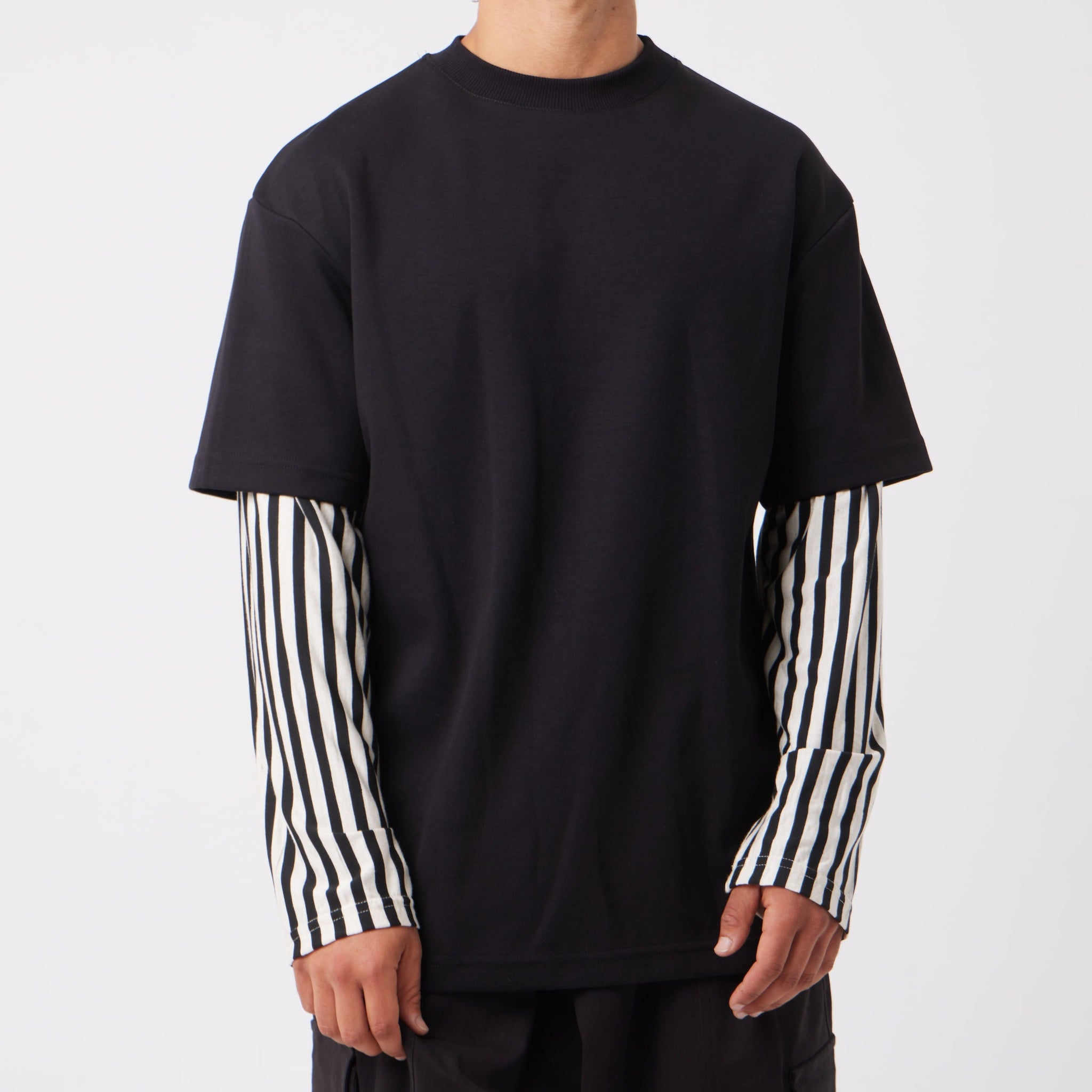 T-shirt Layered Stripes – Asensyo