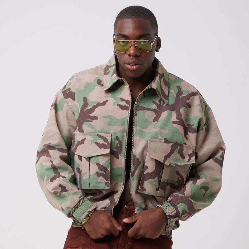 Giacca Utility Camo – Asensyo